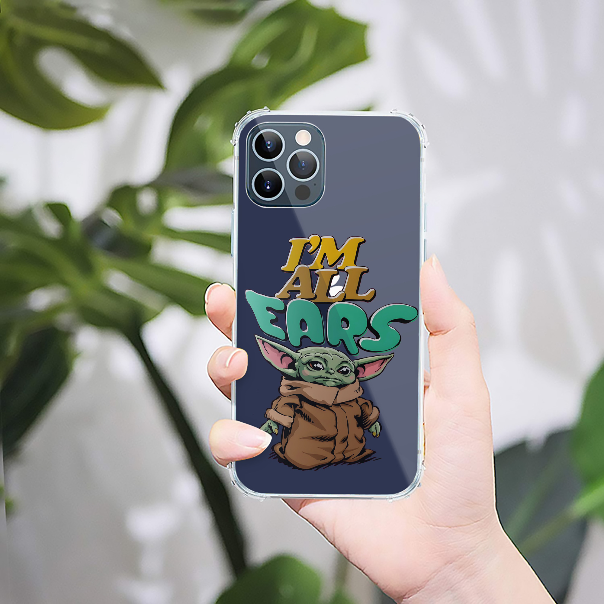 （画像用） スター・ウォーズ Star Wars 【iPhone 12シリーズ対応】透明スマホケース（クリアソフトケース）